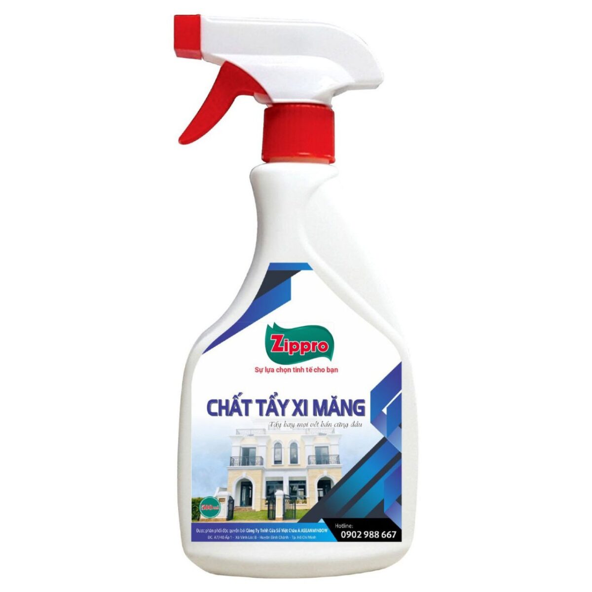 Sử dụng chất tẩy xi măng chuyên dụng