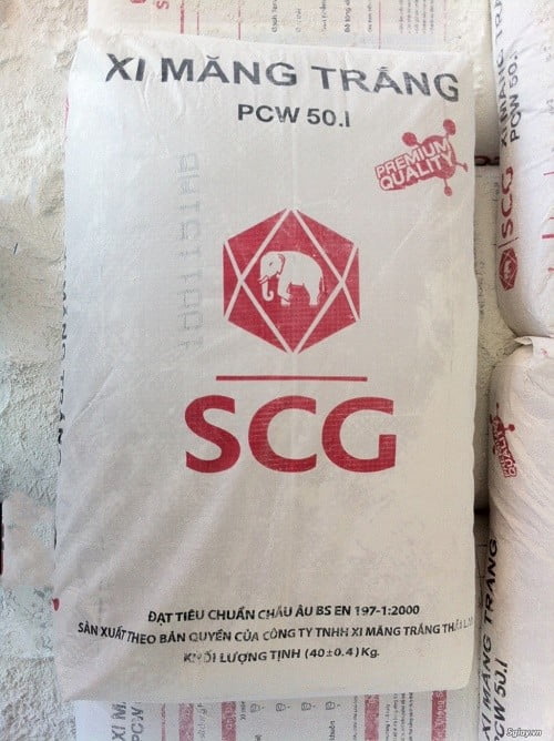 Xi măng trắng con voi SCG PCW50.I